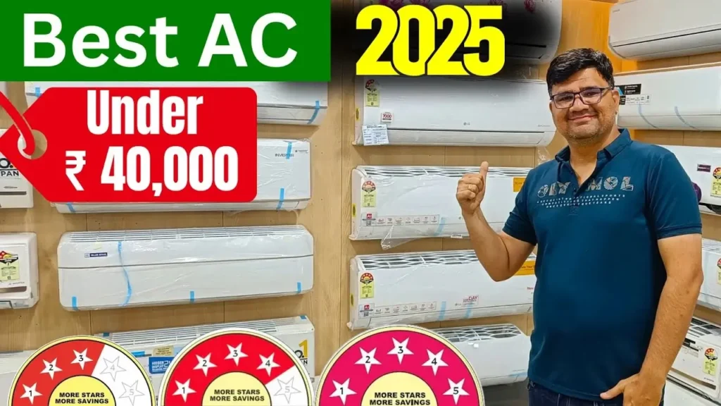 Top 10 Best Air Conditioners Under ₹40,000 for a Cool Summer 2025