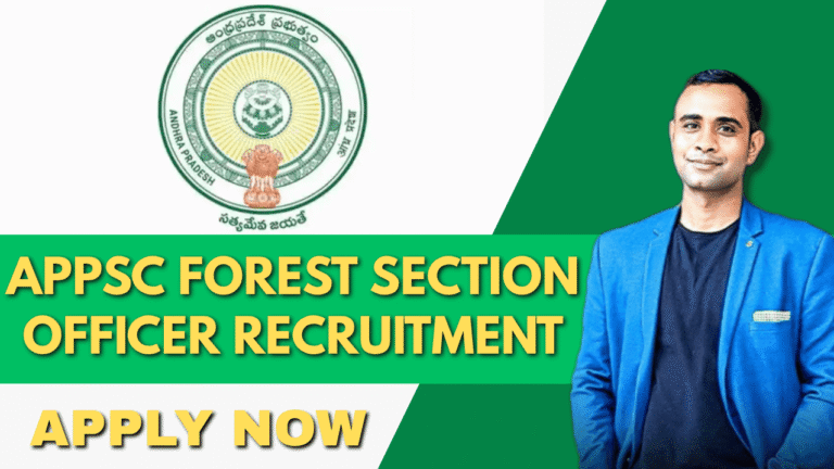 Apply for APPSC FSO Recruitment 2025