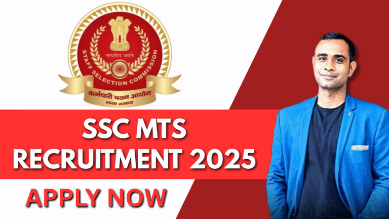 Apply for SSC MTS Recruitment 2025