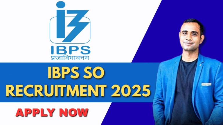 Apply for IBPS SO 2025