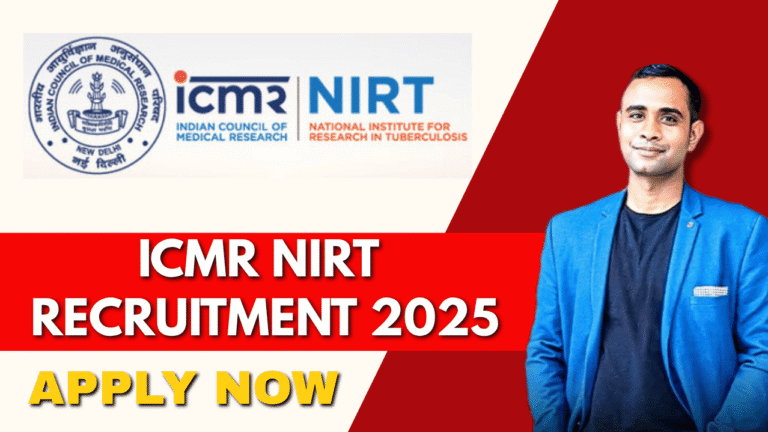 Apply for ICMR NIRT Recruitment 2025