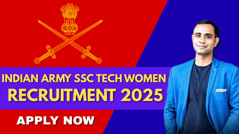 Apply for Indian Army SSC Tech Women 2025