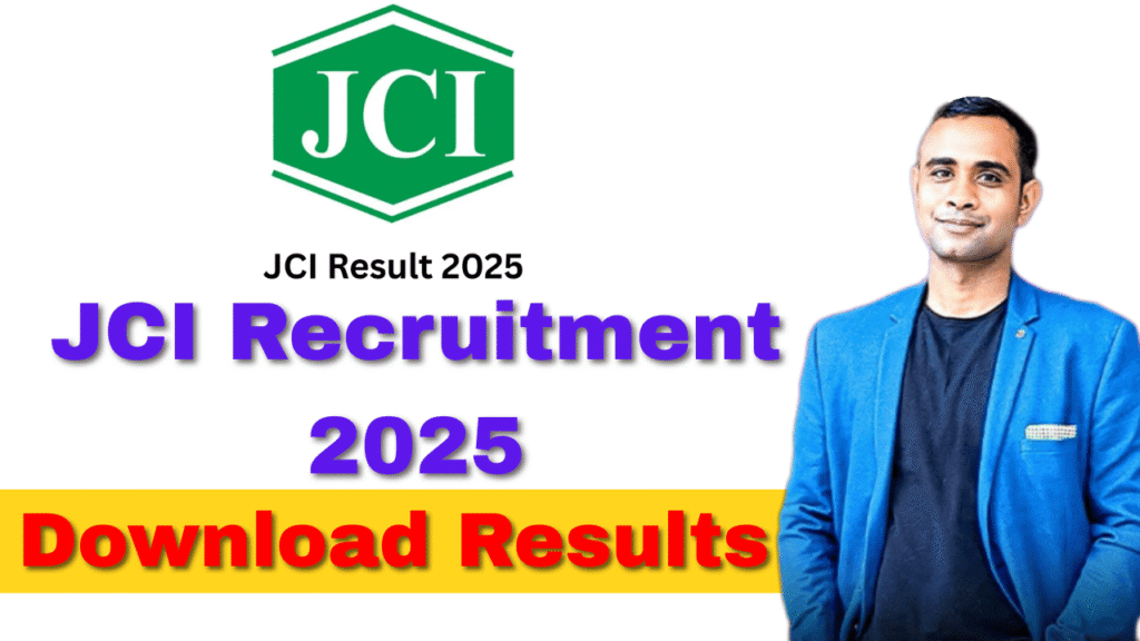 JCI Recruitment 2025: Check Junior Inspector, Junior Assistant, Accountant Results Now!