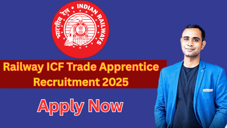 Railway ICF Trade Apprentice Recruitment 2025