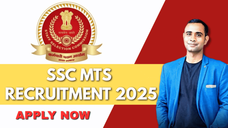 Apply for SSC MTS Recruitment 2025