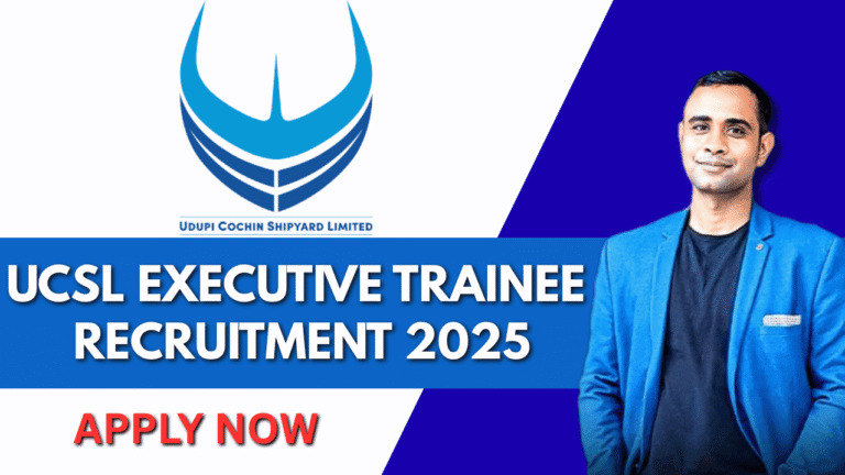 How to Apply for UCSL Recruitment 2025 The process of applying to apply for UCSL Executive Trainees recruitment 2025 is completely online. Apply using these steps: Visit the official website: Access on the UCSL Careers page by going to udupicsl.com and cochinshipyard.in (Career Careers UCSL, Malpe). Register: Find your Executive Trainee Recruitment link, and then complete the registration process. Fill in the Application Form: Log in and fill in the correct information including personal information as well as academic qualifications. Uploading Documents: Upload scans of your passport-sized photo, signature, as well as necessary document (proof for age education castinge, etc. ). Pay Application Fee: General/OBC: Rs1000/- (plus bank charges) SC/ST/PwBD: No fee Submission Application: Review all the details and then submit. The unique Registration Number will be created. Saving/Printing Application: You can keep a hard version or printed copy of this application for later references.