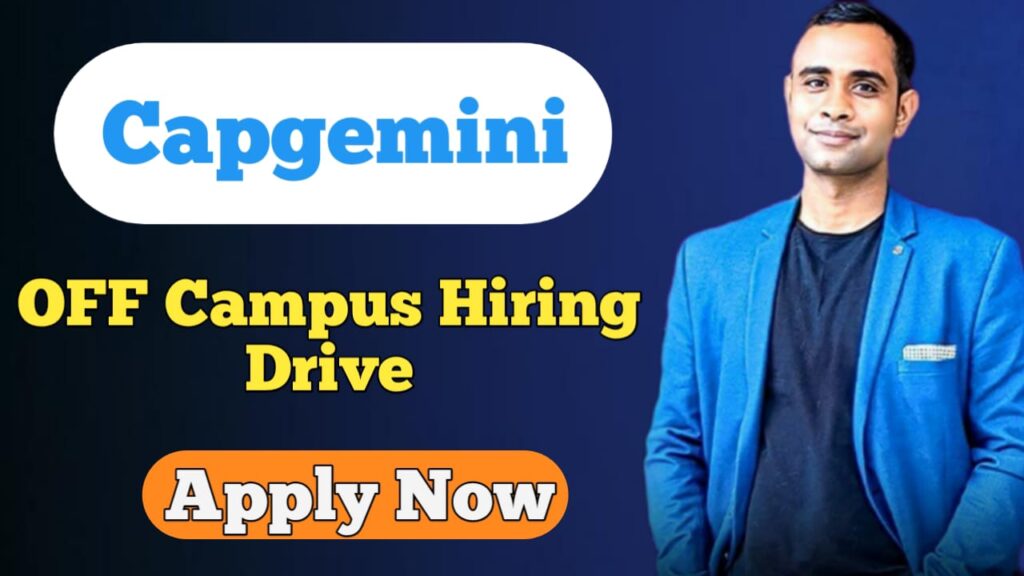 Capgemini Off Campus Hiring