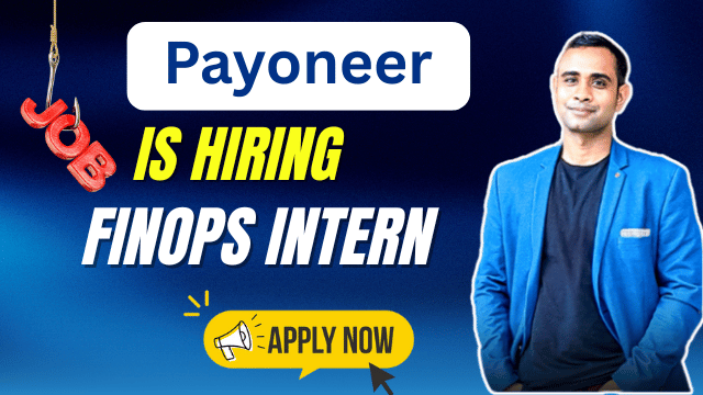 Payoneer Internship Jobs for Freshers