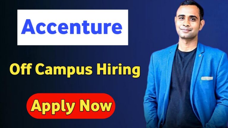 Accenture Off Campus Hiring