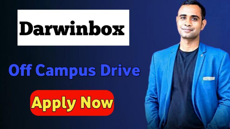 Darwinbox Off-Campus Drive 2025