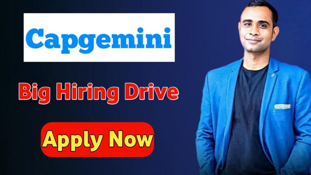 Capgemini Big Hiring Drive 2025 – Junior Data Engineer Role
