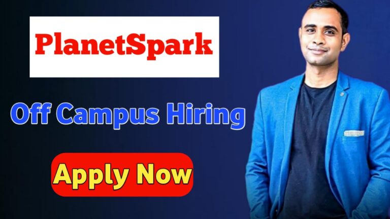 PlanetSpark Off Campus Hiring