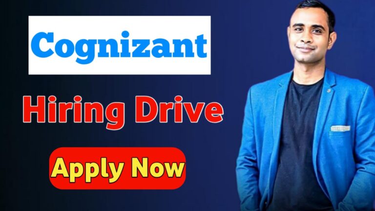 Cognizant Hiring Drive 2025