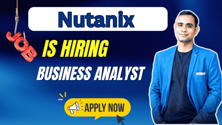 Nutanix Off Campus Drive 2025