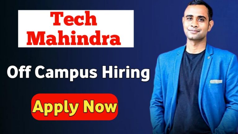 Tech Mahindra New Hiring Drive
