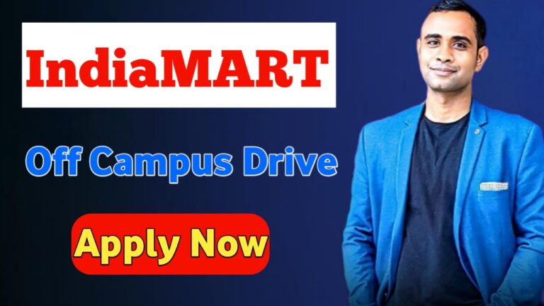 IndiaMART Off Campus Drive