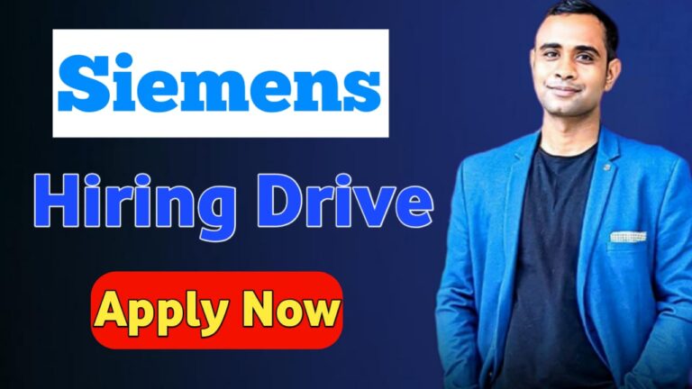 Siemens Big Hiring Drive