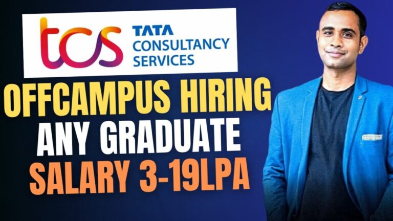 TCS NQT Off-Campus Hiring