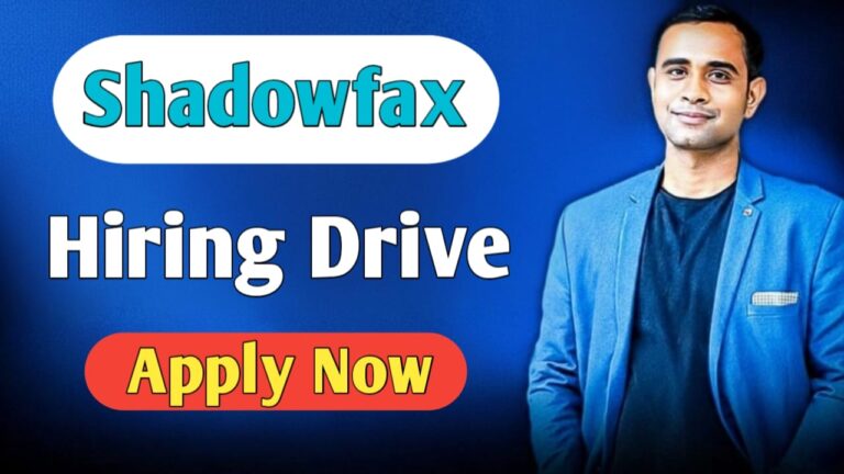 Shadowfax Hiring Drive