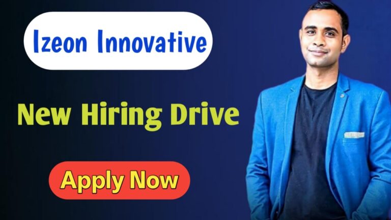  Izeon Innovative New Hiring Drive 2025