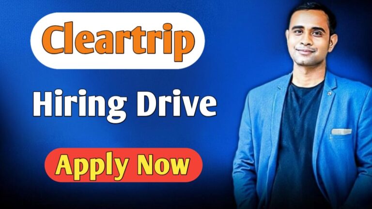 Cleartrip Hiring Drive