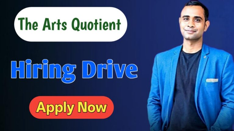 The Arts Quotient Hiring Drive