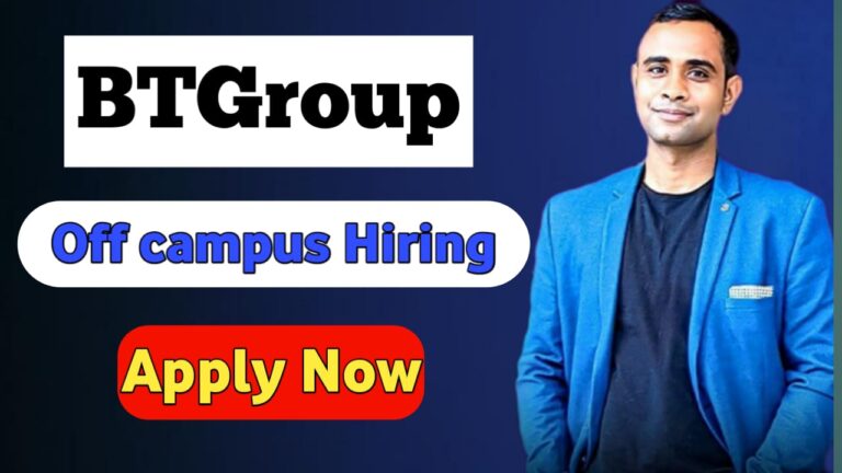 BTGroup Off-Campus Hiring