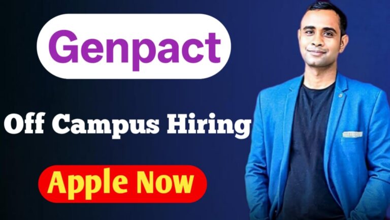 Genpact Off-Campus Hiring