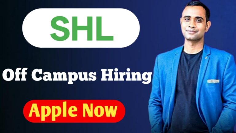 SHL Hiring Drive