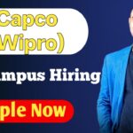 (Capco) Wipro New Hiring Drive