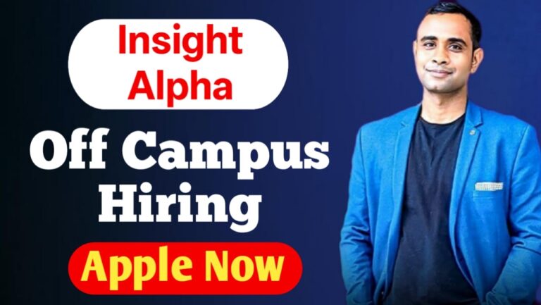 Insight Alpha Off Campus Hiring