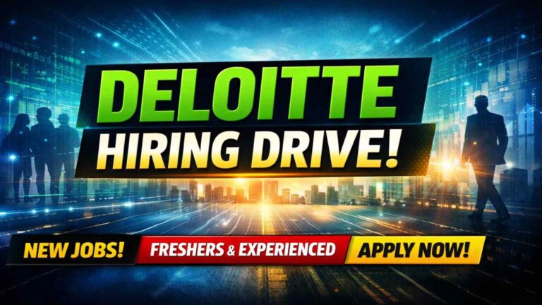 Deloitte Hiring Drive