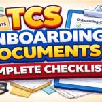TCS Onboarding Documents Complete Checklist