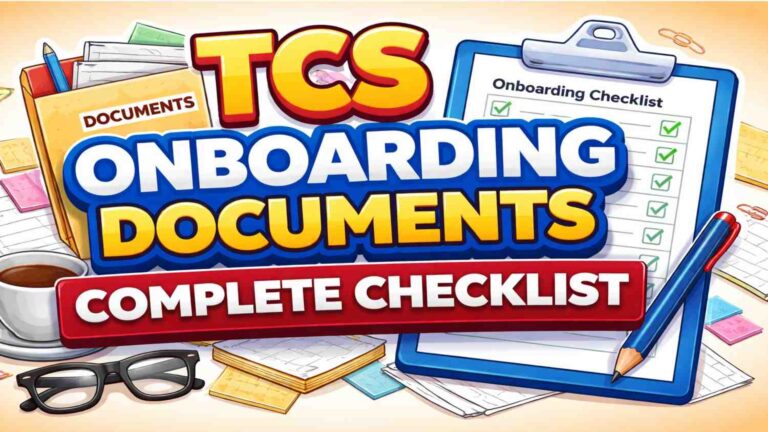 TCS Onboarding Documents Complete Checklist