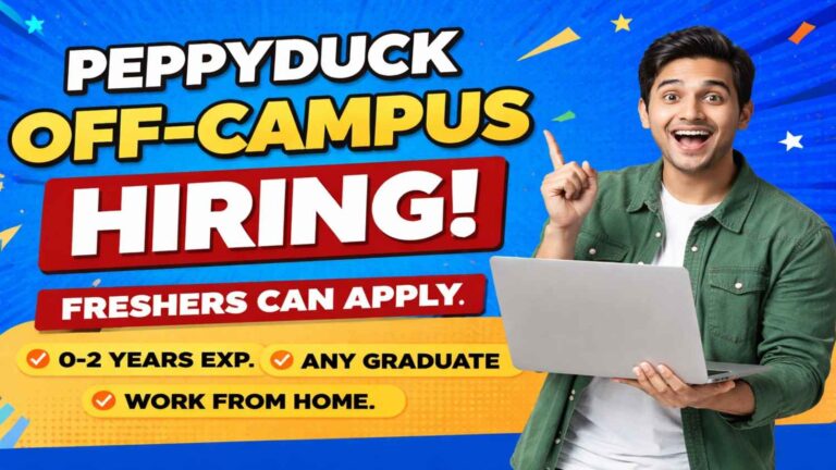 Peppyduck Off-Campus Hiring