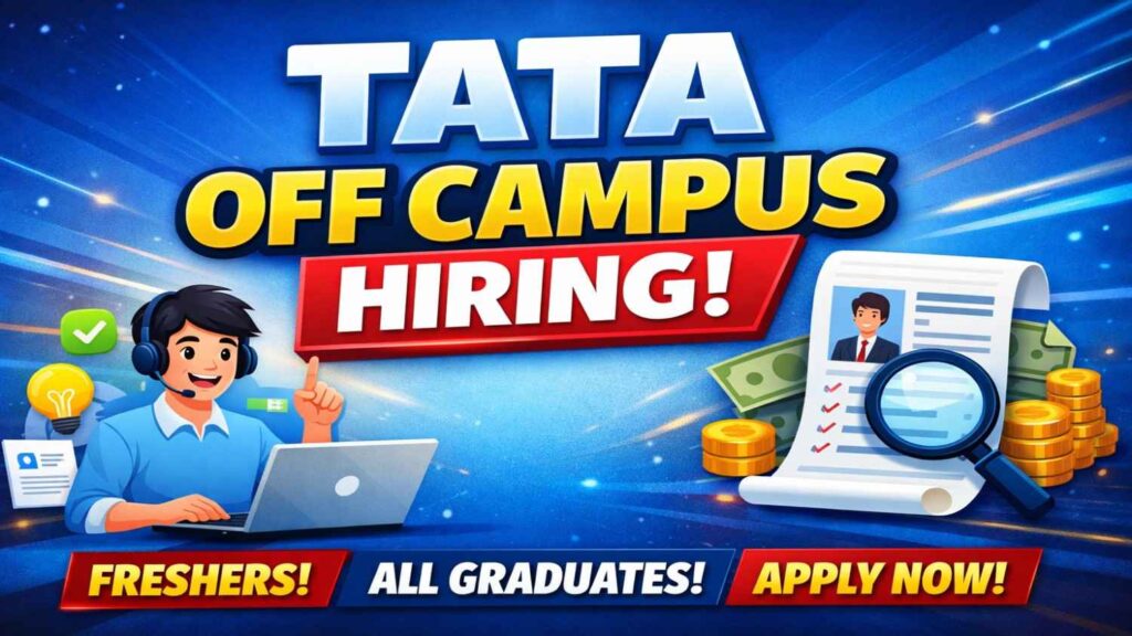 Tata Off Campus Hiring