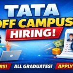Tata Off Campus Hiring