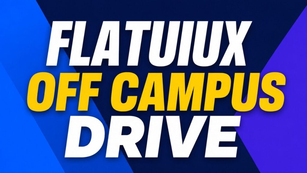 FlatUIUX Off Campus Drive