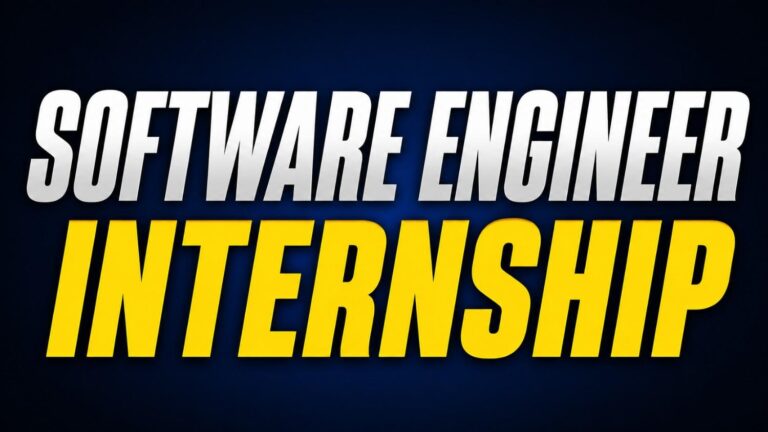 Software Engineer Internship